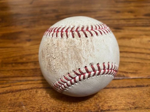 Alec Bohm Phillies Game Used Baseball 6/25/2025 vs Astros Gordon Hit Line Out - Picture 4 of 5