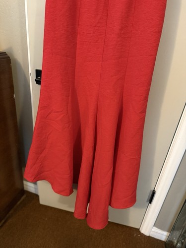 BCBGMaxAzria beerenrot gerafftes trägerloses Kleid Dress Korsett Gr. 10 - Bild 9 von 12