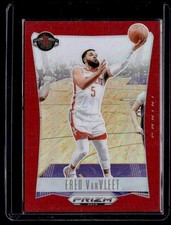 Fred VanVleet x #1 064/199 2023-24 Panini Prizm Deca Prizms Red Houston Rockets