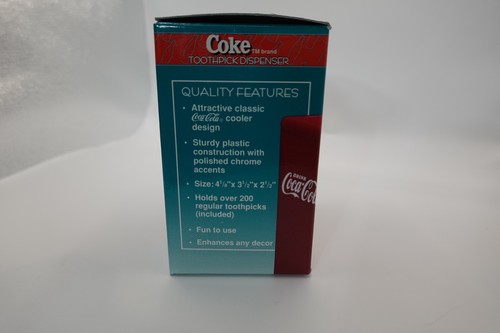 Vintage Style Coca Cola Cooler Toothpick Dispenser From The Diner Collection 322 - Picture 12 of 18