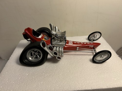HOT ROD Magazines MONSTER RIDES "BIG LEAGUE" DRAGSTER. Heavy Static Model Statue - Picture 6 of 24
