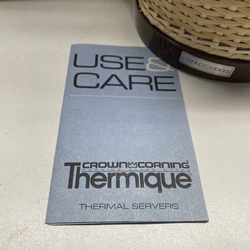 Crown Corning  Themique 1 L Thermal Saver  Hot/  Cold Beverage New Open BoxA/14  - Picture 21 of 23