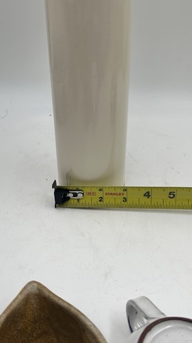 3” Lux Mundi Wax Church Candle Shell 13” Solid Brass Socket/Follower/Insert - Picture 16 of 16