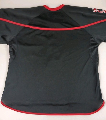 Camiseta deportiva de hockey vintage del equipo Nike de la Universidad de Cincinnati cosida talla grande negra  - Imagen 10 de 15