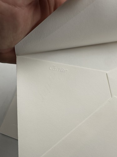 Cartier Iconic Panther Designer Card and Envelope Set Luxury Stationery 10 Piece - Picture 14 of 18