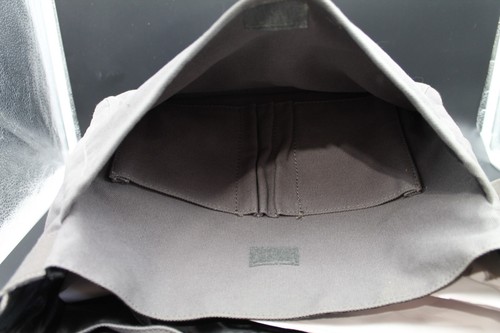 Bolso Bandolera Converse All Star Chuck Taylor Messenger To Go Gris Grande Lona - Imagen 9 de 20