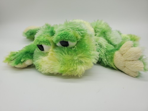 Ganz Webkinz Frog Tie Dye Green Floppy Plush 8" Stuffed Animal Soft Toy NO CODE - Picture 3 of 12