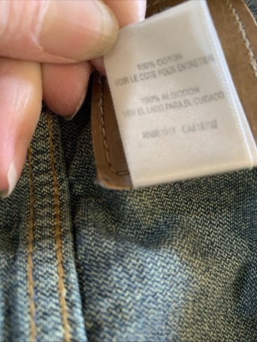 Levi Strauss & Co Children’s Denim Jacket Size 4T. Snap Buttons , Medium Wash - Picture 6 of 11
