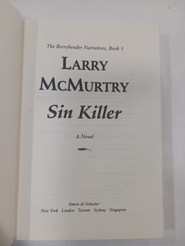The Berrybender Narratives Larry McMurtry Book Lot Ex-library Lonesome Dove HC - Picture 7 of 24