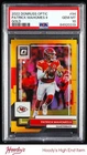 2022 Donruss Optic Gold #94 Patrick Mahomes II 02/10 PSA 10 GEM MINT CHIEFS