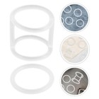 1 Satz Silikondichtung Ersatz für Eismaschine Dichtungsring für