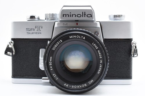 Minolta SR-T 101 SRT101 35mm Film Camera + MC Rokkor 50mm f/1.7 Serviced Tested - Picture 4 of 13