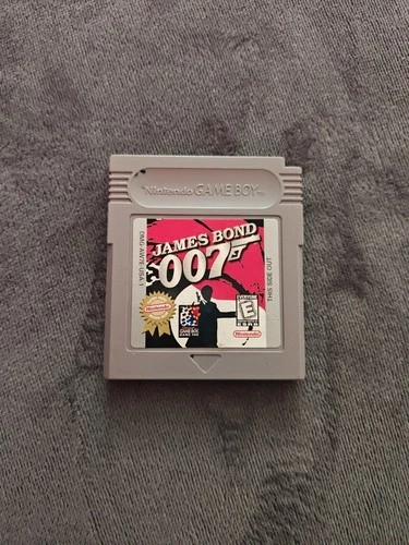 Nintendo Game Boy James Bond 007 Authentic Cartridge Video Game Tested Working