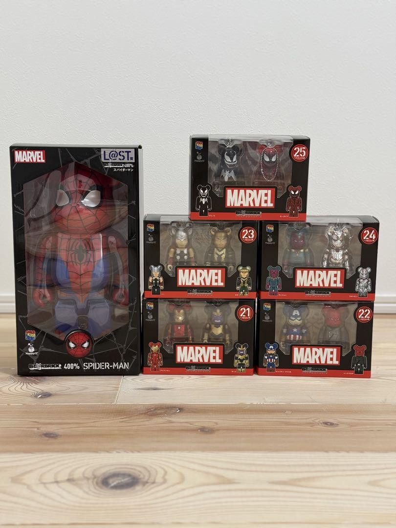 MARVEL HAPPYlot BE@RBRICK 400% | eBay MARVEL HAPPYlot BE@RBRICK 400% | eBay