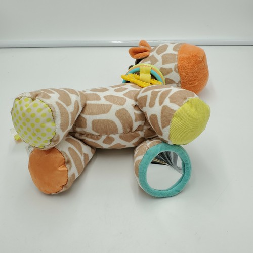 Carters braun orange Giraffe Plüsch Rassel Zahnstange Knirschen Quietschen Stofftier - Bild 6 von 7