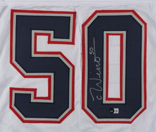 New England Patriots Chase Winovich Autographed Hand Signed Jersey Beckett HOLO - Picture 2 of 3