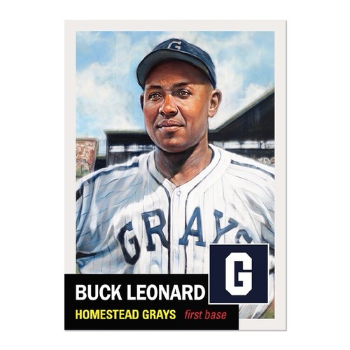 Topps Living Set® #783 ⚾️ HOF Buck Leonard ⚾️ Homestead Grays