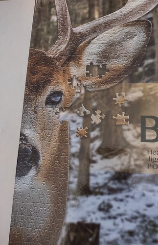 Madd Capp I Am Buck Shaped Jigsaw Puzzle 550 Piece Animal Shaped Gift New sealed - Picture 8 of 8