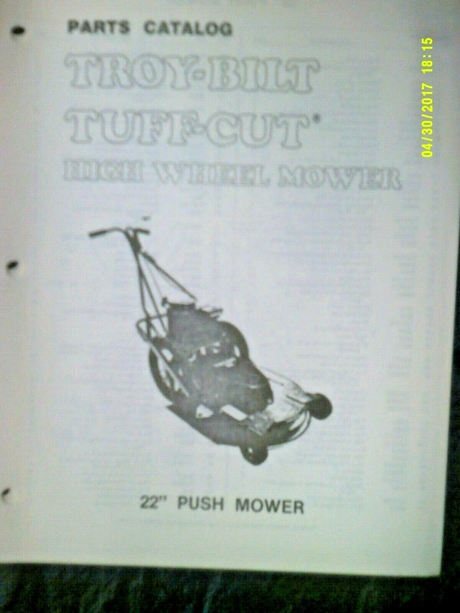 Tuff cut mower sale