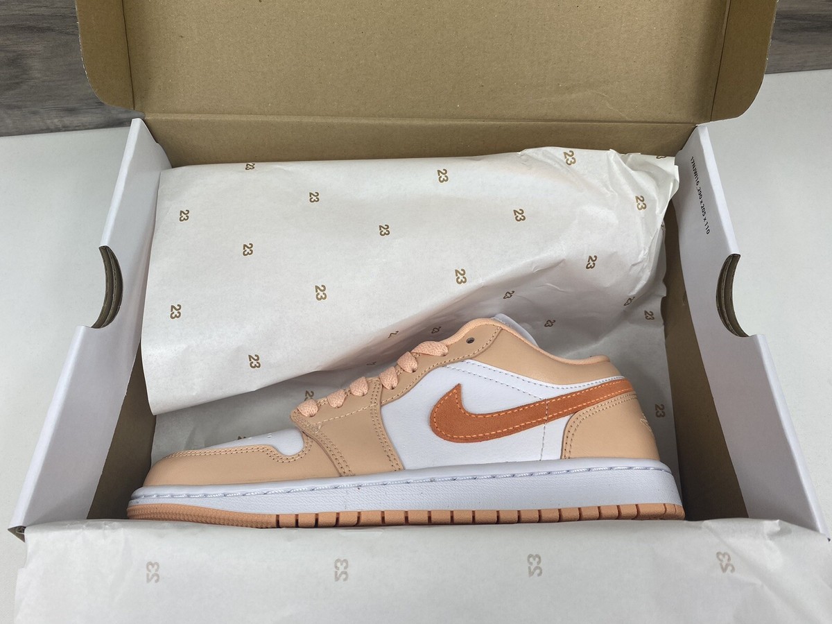 Nike Air Jordan 1 Low Women's 'Sunset Haze' Citrus White Nike Air Jordan 1 Low Women's 'Sunset Haze' Citrus White