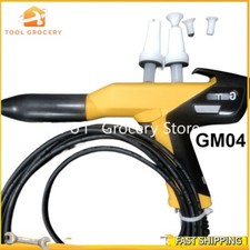 1016971 GM04 Electrostatic Manual Powder Gun 2pcs Nozzle and 4.5m Gun Line