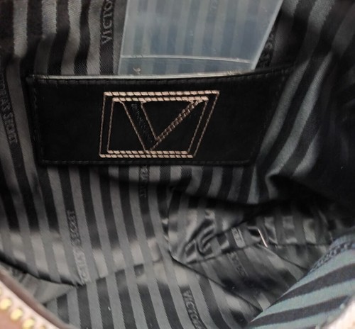 Victoria Secret Mini Curve Bag Gold Hardware Chain Cross Body Blush Pink New - Bild 10 von 15