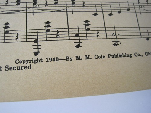 Vintage 1940 Cole's Universal Library Strauss Waltzes (Vocal) Sheet Music book - Picture 8 of 12