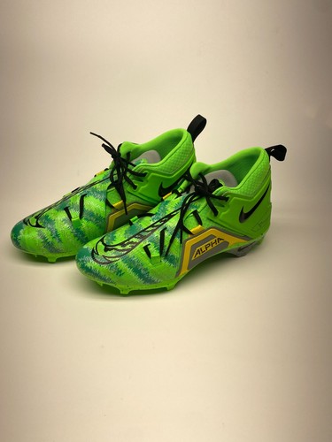 Nike Herren Alpha Menace Pro 3 Mid rasiermesserscharfe Schnitte grün Fußballschuhe Größe 13 - Bild 1 von 9