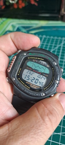 Vintage (1991) Casio ALT-6000 Twin Sensor Althi-Thermo Mod.960 Japan M *Working* - Foto 7 di 16