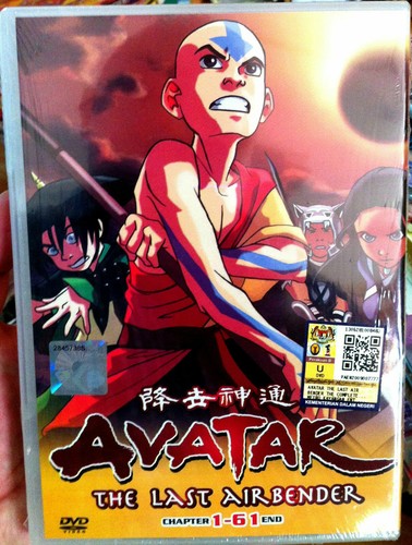 DVD Avatar : The Last Air Bender : Episode 1 - 61 End ~ ENGLISH VERSION - Picture 1 of 2