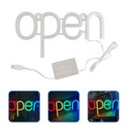 3d Open Neon Light Led Neon Open Sign Open Signs Open Neon Light
