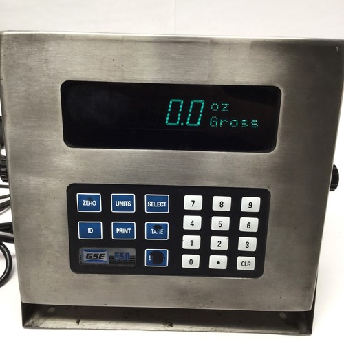 Indicador de peso digital programable GSE 550 200550-00000 115 VCA *sin escala* - Imagen 4 de 8