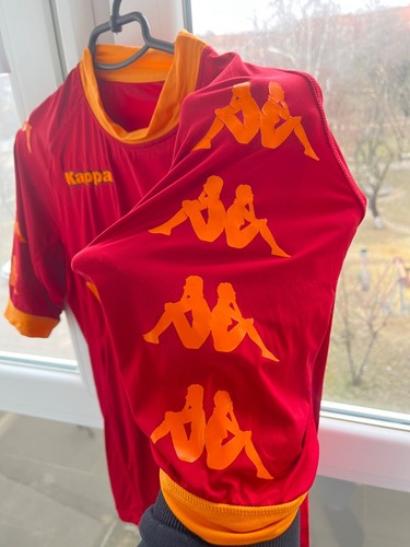 AS Roma 2010 2011 Home Football Shirt Soccer Jersey Kappa Maglia Size M Mens - Picture 12 of 12
