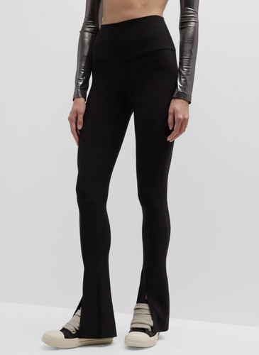 NEW Norma Kamali Women’s Spat Slit Front Pants - Black - Size Large/36 - Picture 5 of 8