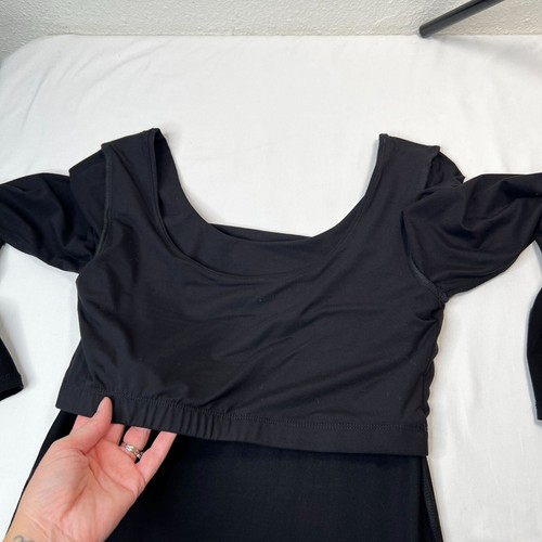 Hatch Long Sleeve Body Midi Dress Maternity Scoop Neck Long Sleeve  Small - Picture 16 of 16