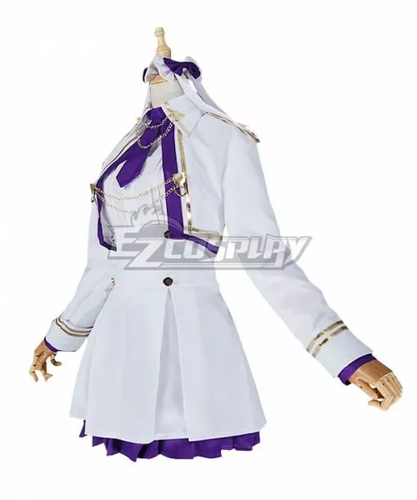 Azur Lane IJN Kashino Blanco Combate Halloween Fiesta Vestido Elegante Disfraz Juegos con disfraces - Imagen 10 de 13