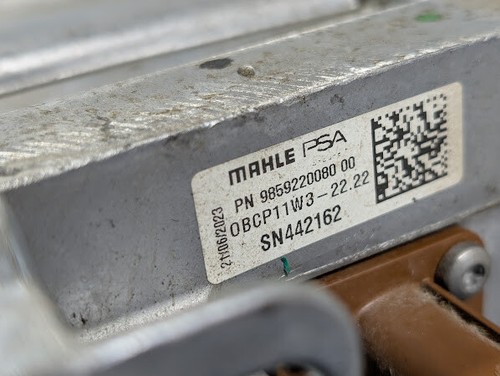 MAHLE PSA OBCP1W3 11kW Ladegerät - gebraucht, PSA kompatibel - Bild 7 von 9