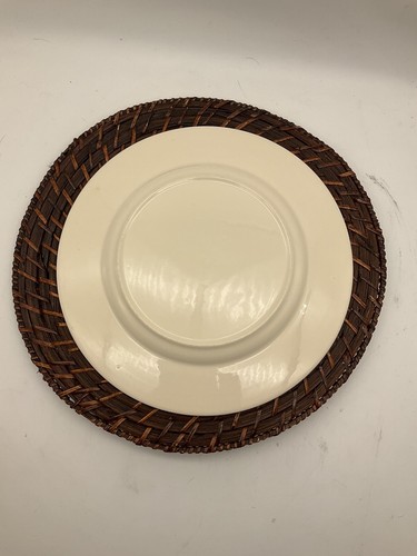 Juego de 4 platos de cena Atomic Cathay Taylor Smith 10,5" vintage MCM USADO EN EXCELENTE ESTADO - Imagen 7 de 8