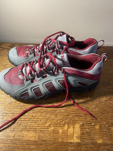 Women’s Preowned Teva Gray/red Gamma Pro Kayaking Shoe Size 10 - Picture 4 of 8