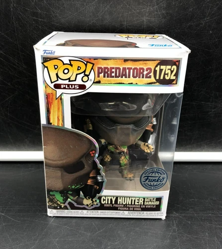 Funko Pop! Plus #1752 Predator 2 - City Hunter (Battle Damaged) Special Edition