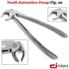 Tooth Extraction Forceps Fig.22 Upper Molars Jaw Extracting Dental Instruments