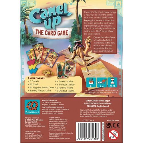 CAMEL UP The Card Game Pretzel Games - NEW FACTORY SEALED - Picture 2 of 3