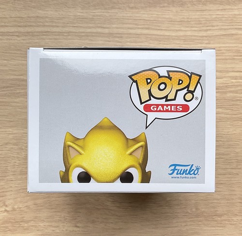 Funko Pop Games Sonic The Hedgehog Super Sonic Diamond Glitter CHASE #923 - Bild 5 von 6