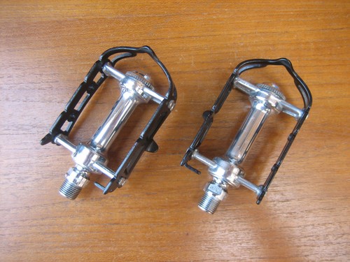 Vintage Classic Campagnolo Superleggeri Record Quill Steel Spindle Pedal