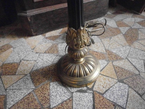 Schreibtischlampe aus Bronze, 19. Jh. - Bild 2 von 11