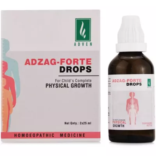Adven Adzag Forte Drops (50ml) Homeopathy Free Shipping - Picture 2 of 5