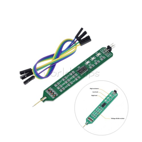 1 ~ 10 Stück Logiktester Stift Füllstandstest Digital Circuit Debugger bequem 5 V/3,3 V - Bild 3 von 46