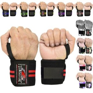 ~Cotton pair Wraps Gym Weight Lifting MMA Boxing Simple Straps Fist Bandages