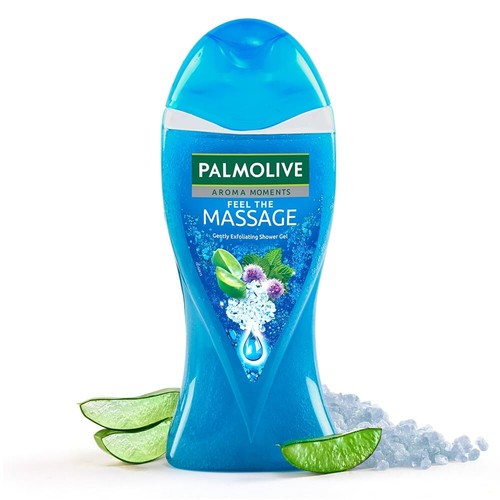 Palmolive Feel Il Massaggio Bagnoschiuma, Esfoliante Doccia Gel per Corpo 250ml - Foto 1 di 8