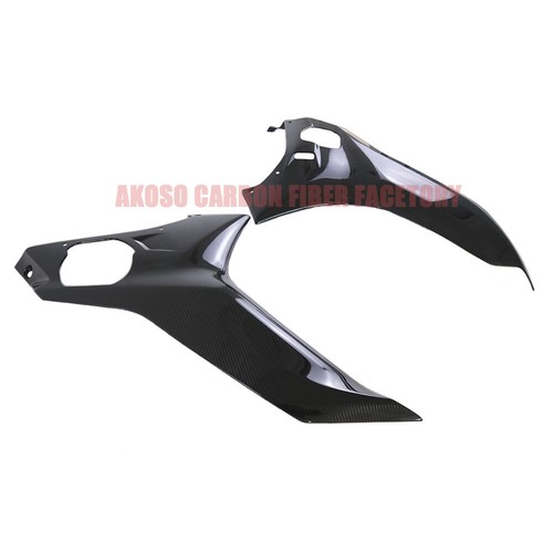 For Yamaha R6 2017-2020 Real Carbon Fiber Front Side Panel Fairing Twill Glossy - Bild 6 von 9